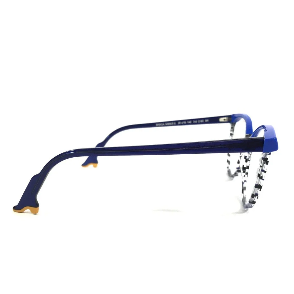 Bocca by Face A Face Eyeglasses Frames KAHLO 3 Col 2162 Flashy Blue 55-16-145